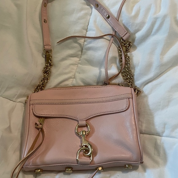 Rebecca Minkoff Bag-NEW-Gorgeous-pale pink-small-smoke/pet free home. - Picture 8 of 8